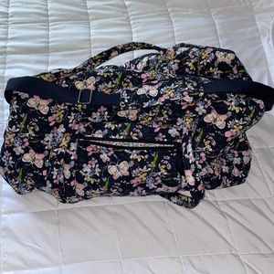 Large travel duffel bag from Vera Bradley